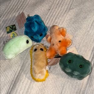 Giant Microbes 5 Piece Plushie Set